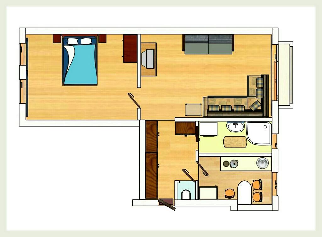 Apartments On Moskovskaja 드네프로페트로프스크 외부 사진